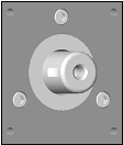 Male Shaft End for AccuStaltic Peristaltic Pump